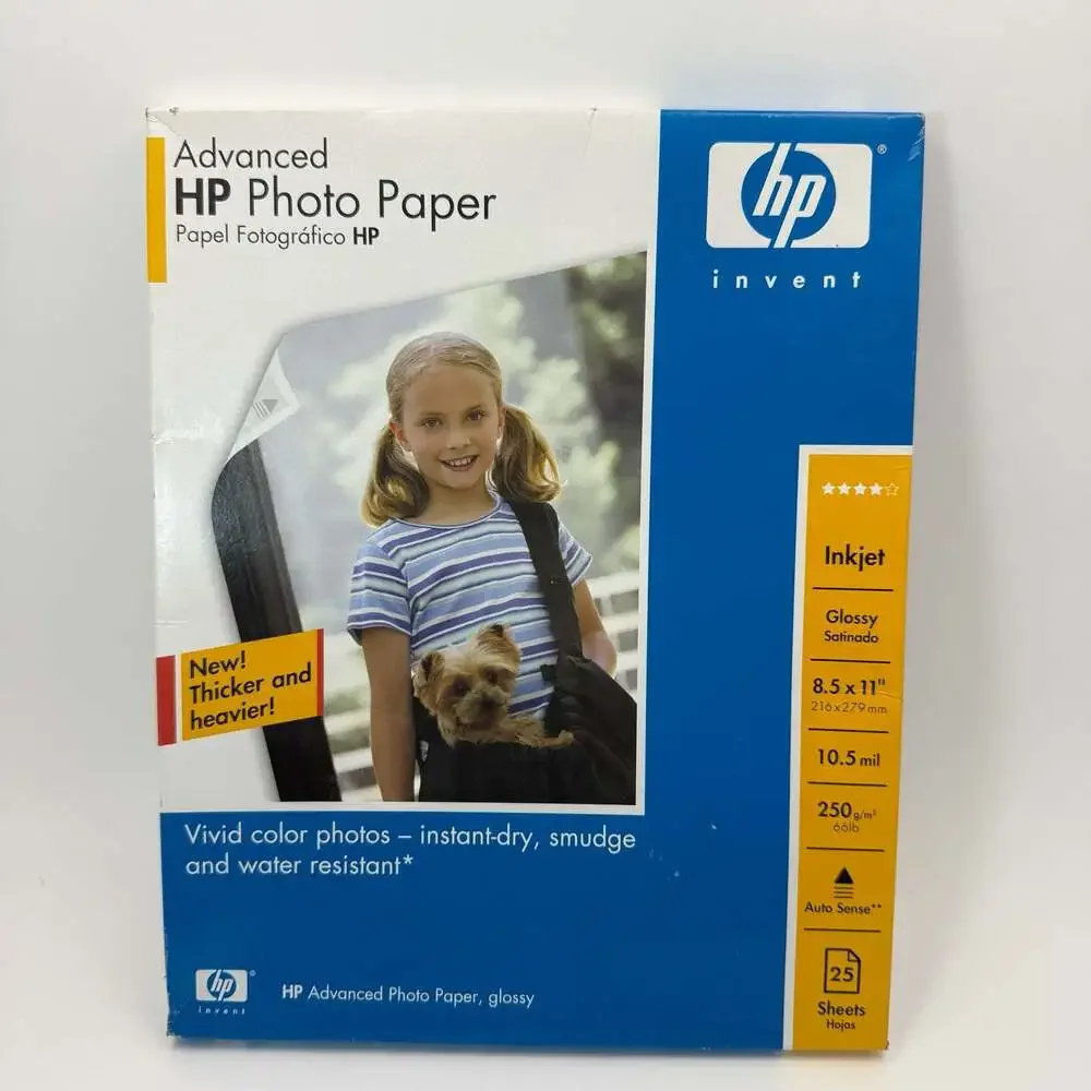 HP Photo Paper Advanced Glossy (25 each) Delivery or Pickup Near Me